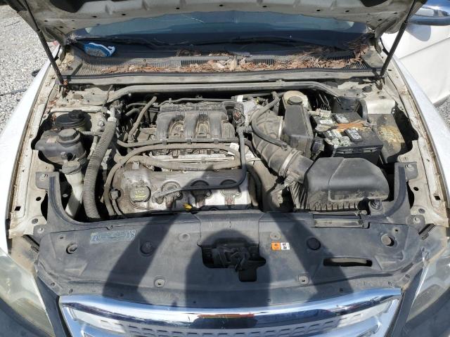 1FAHP2FW3AG168266 - 2010 FORD TAURUS LIMITED WHITE photo 11