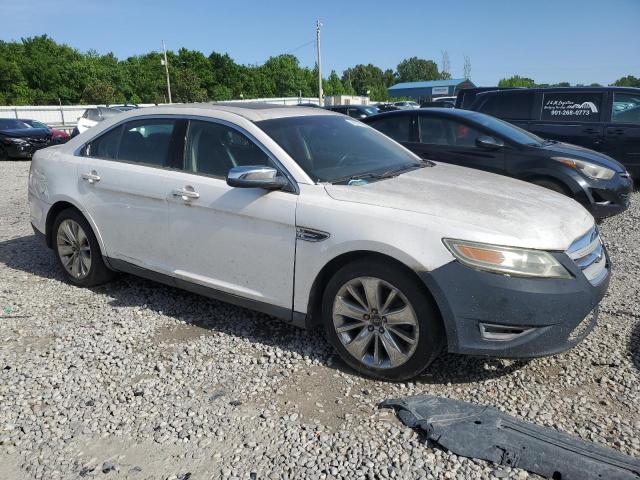 1FAHP2FW3AG168266 - 2010 FORD TAURUS LIMITED WHITE photo 4