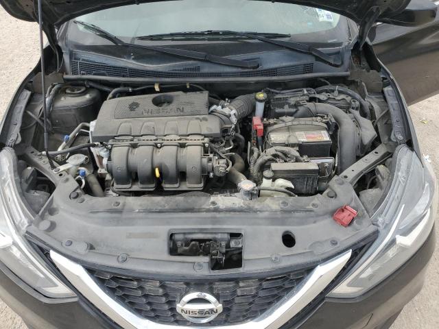 3N1AB7APXHY266102 - 2017 NISSAN SENTRA S BLACK photo 11