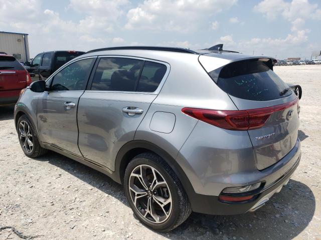 KNDPR3A6XM7881117 - 2021 KIA SPORTAGE SX GRAY photo 2