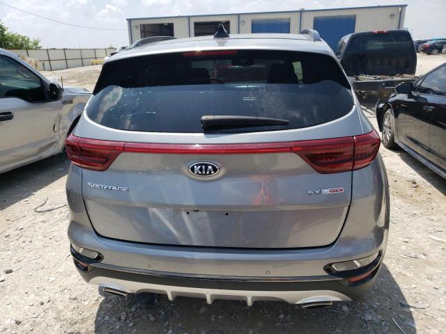 KNDPR3A6XM7881117 - 2021 KIA SPORTAGE SX GRAY photo 6