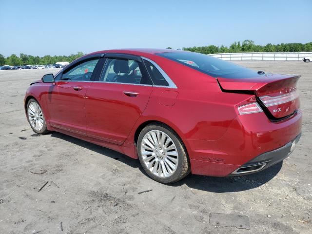 3LN6L2JK5GR613508 - 2016 LINCOLN MKZ RED photo 2