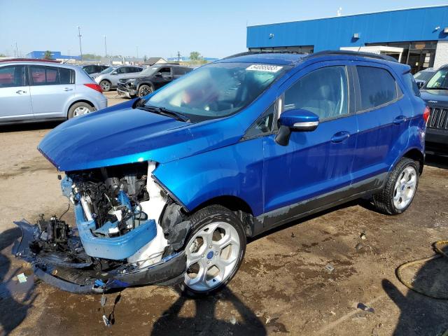 MAJ6S3GL3NC462487 - 2022 FORD ECOSPORT SE BLUE photo 1