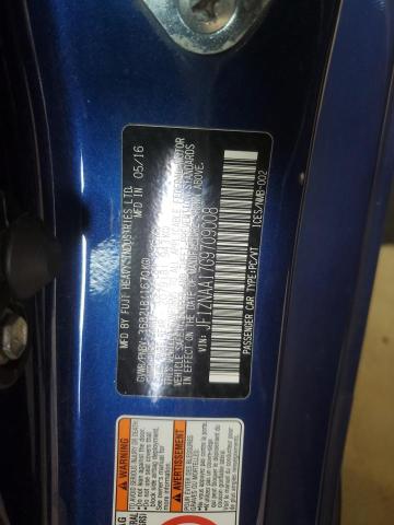 JF1ZNAA17G9709008 - 2016 TOYOTA SCION FR-S BLUE photo 12