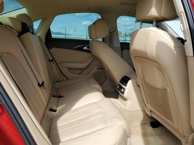 WAUHMAFC3EN080464 - 2014 AUDI A6 PRESTIGE წითელი ფოტო 10