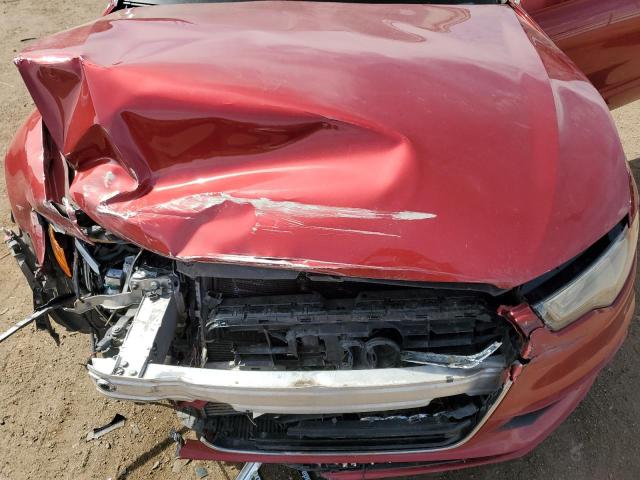 WAUHMAFC3EN080464 - 2014 AUDI A6 PRESTIGE წითელი ფოტო 11