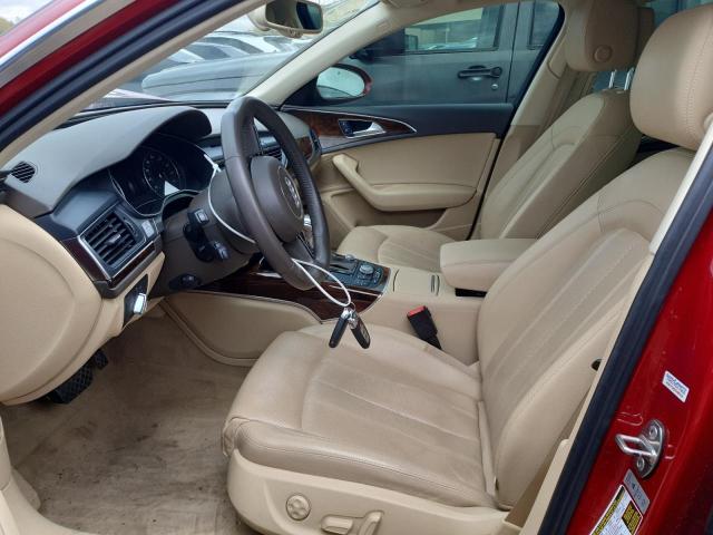 WAUHMAFC3EN080464 - 2014 AUDI A6 PRESTIGE წითელი ფოტო 7