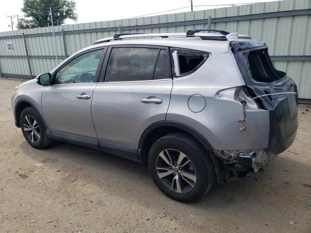 2T3RFREV8JW727575 - 2018 TOYOTA RAV4 ADVENTURE SILVER photo 2