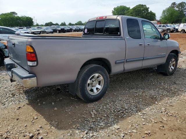 5TBRN34102S246164 - 2002 TOYOTA TUNDRA ACCESS CAB SR5 SILVER photo 3