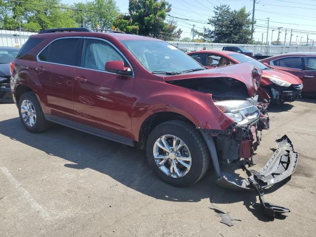 2GNALCEK9H1579102 - 2017 CHEVROLET EQUINOX LT BURGUNDY photo 4