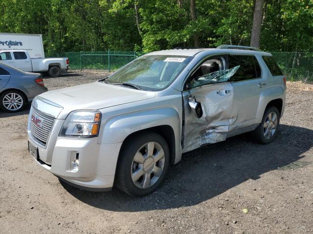 2GKFLZE30D6129981 - 2013 GMC TERRAIN DENALI SILVER photo 1