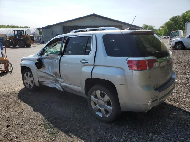 2GKFLZE30D6129981 - 2013 GMC TERRAIN DENALI SILVER photo 2