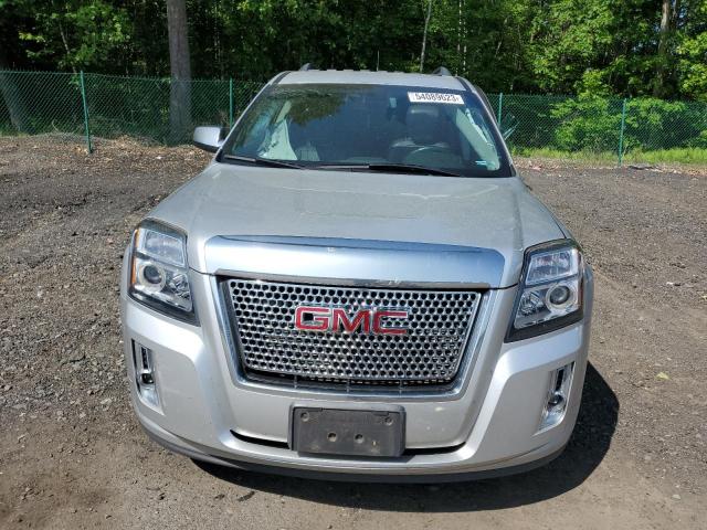 2GKFLZE30D6129981 - 2013 GMC TERRAIN DENALI SILVER photo 5