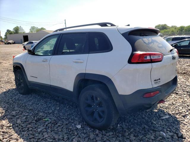 1C4PJMBS0HW500959 - 2017 JEEP CHEROKEE TRAILHAWK WHITE photo 2