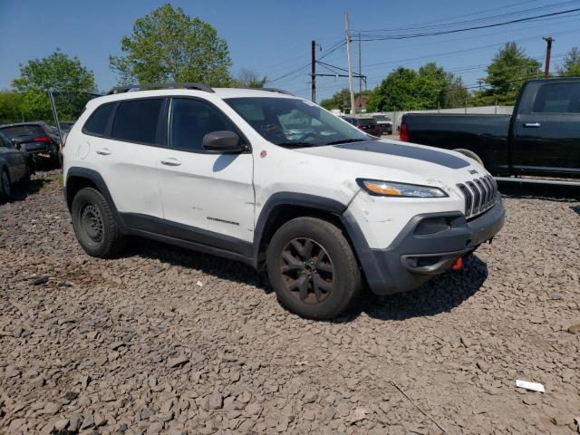1C4PJMBS0HW500959 - 2017 JEEP CHEROKEE TRAILHAWK WHITE photo 4