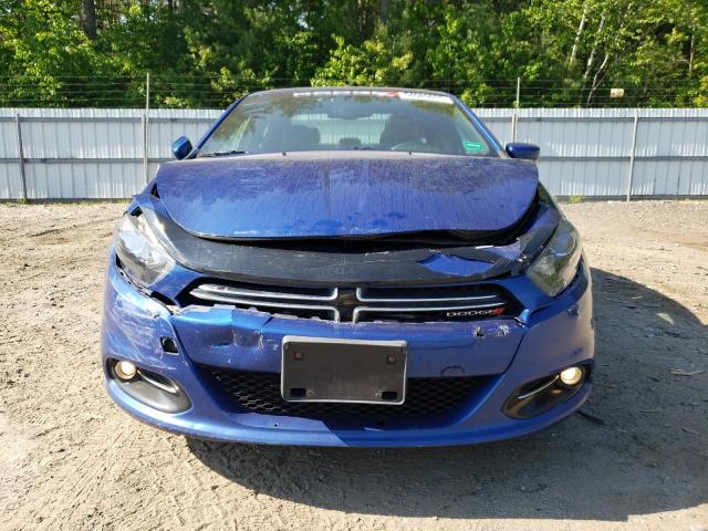 1C3CDFCH4DD337960 - 2013 DODGE DART LIMITED BLUE photo 5