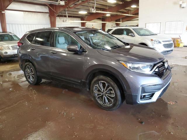 5J6RW2H88LL037905 - 2020 HONDA CR-V EXL GRAY photo 4