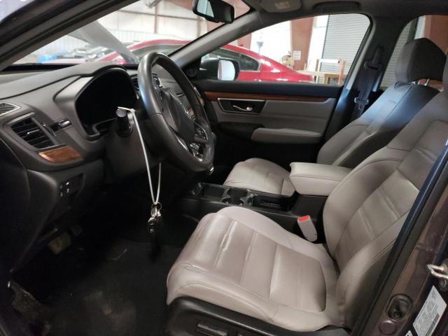 5J6RW2H88LL037905 - 2020 HONDA CR-V EXL GRAY photo 7