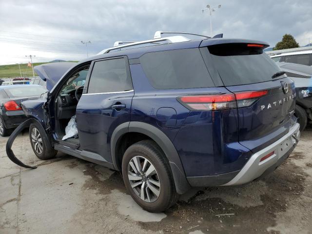 5N1DR3CCXNC253939 - 2022 NISSAN PATHFINDER SL BLUE photo 2