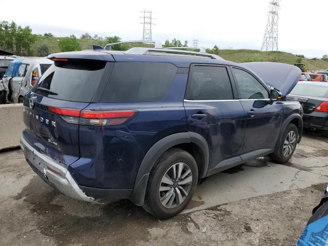 5N1DR3CCXNC253939 - 2022 NISSAN PATHFINDER SL BLUE photo 3