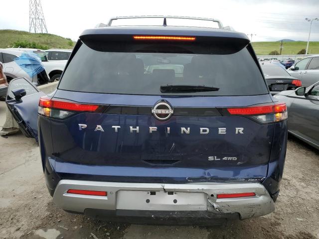 5N1DR3CCXNC253939 - 2022 NISSAN PATHFINDER SL BLUE photo 6