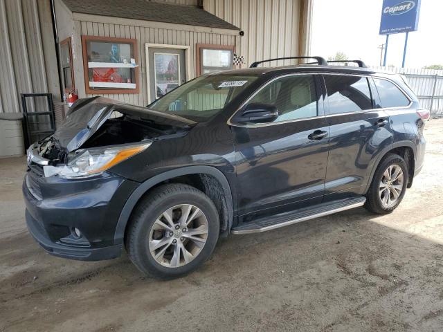 5TDJKRFH6FS090633 - 2015 TOYOTA HIGHLANDER XLE 黑色 照片 1