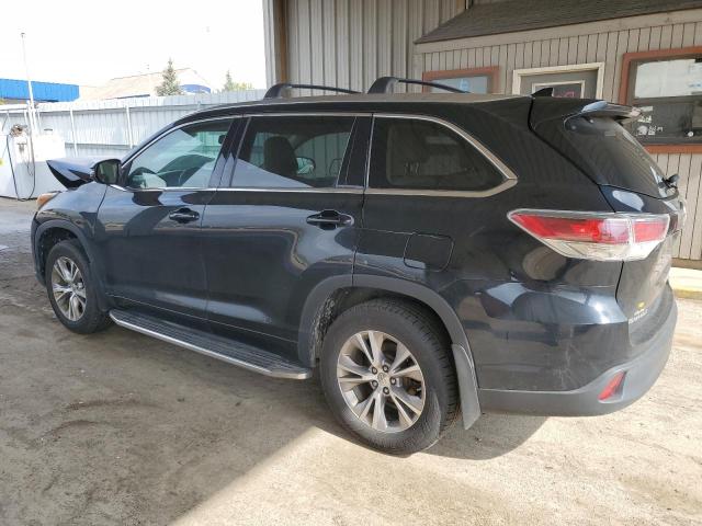 5TDJKRFH6FS090633 - 2015 TOYOTA HIGHLANDER XLE 黑色 照片 2