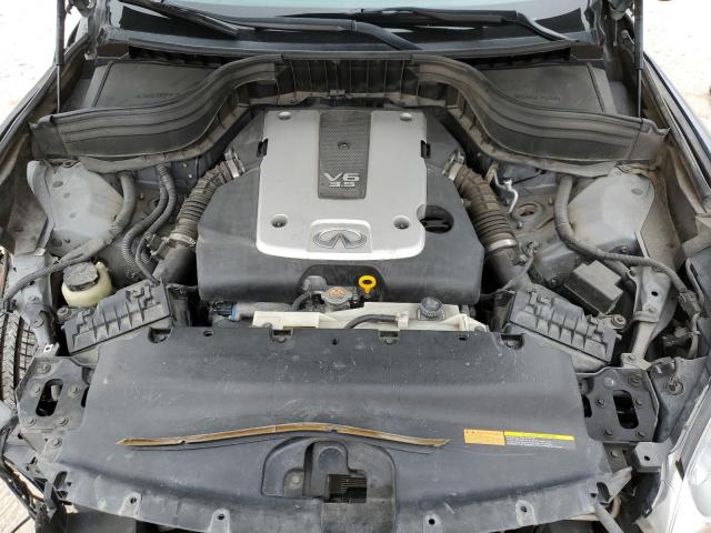 JN1AJ0HR6BM853974 - 2011 INFINITI EX35 BASE Մոխրագույն լուսանկար 11