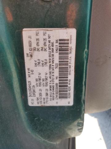 1D7HA18D63S364080 - 2003 DODGE RAM 1500 ST GREEN photo 12