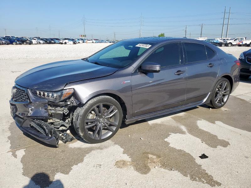 19UUB2F69JA010803 - 2018 ACURA TLX TECH+A ნაცრისფერი ფოტო 1