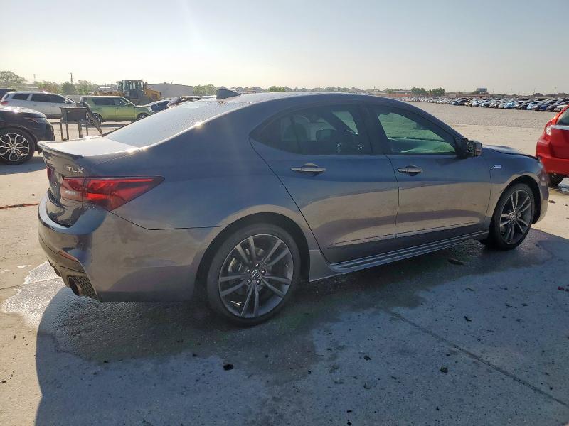 19UUB2F69JA010803 - 2018 ACURA TLX TECH+A ნაცრისფერი ფოტო 3