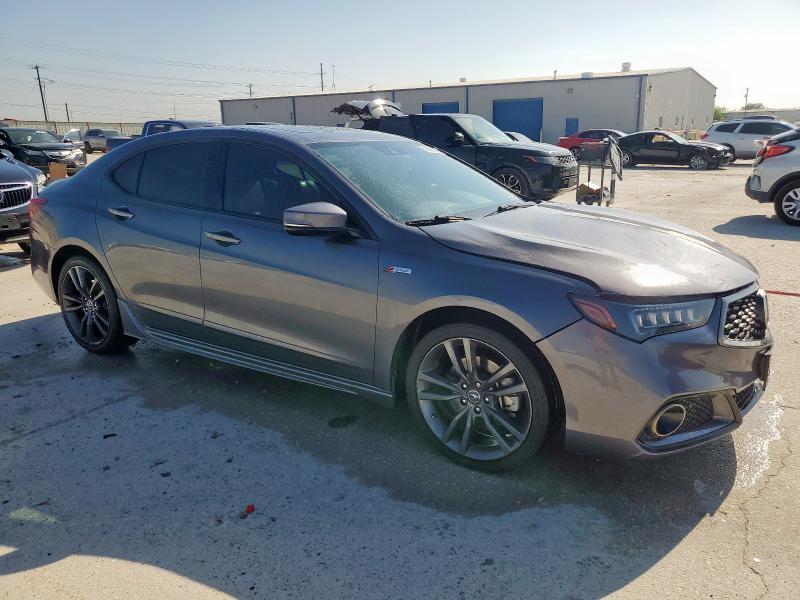 19UUB2F69JA010803 - 2018 ACURA TLX TECH+A ნაცრისფერი ფოტო 4