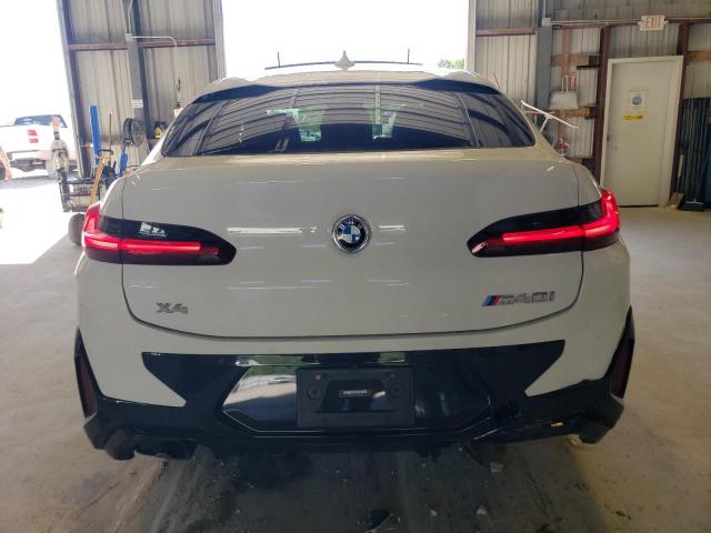 5UX43DT06P9N81021 - 2023 BMW X4 M40I WHITE photo 6