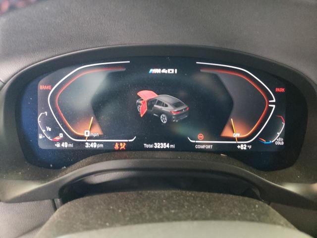 5UX43DT06P9N81021 - 2023 BMW X4 M40I WHITE photo 9