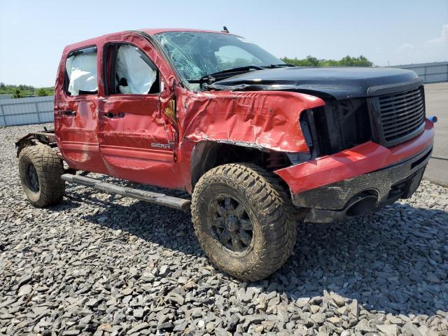 3GTP2VE36BG167678 - 2011 GMC SIERRA K1500 SLE RED photo 4