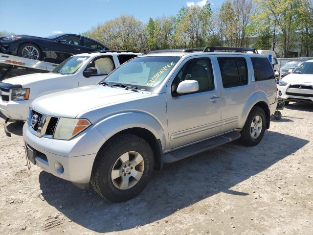 5N1AR18W77C621233 - 2007 NISSAN PATHFINDER LE SILVER photo 1