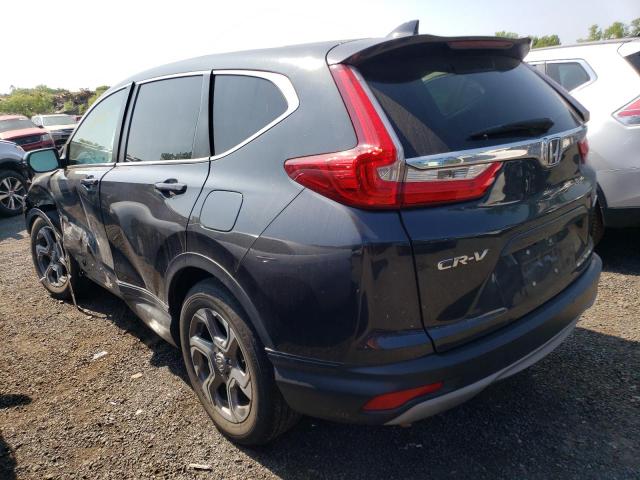 2HKRW2H87KH615548 - 2019 HONDA CR-V EXL BLACK photo 2