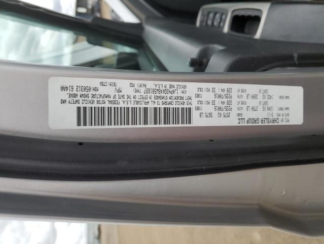 1J4PN3GK4BW581697 - 2011 JEEP LIBERTY RENEGADE SILVER photo 12