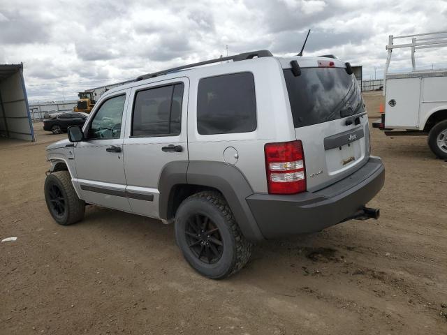 1J4PN3GK4BW581697 - 2011 JEEP LIBERTY RENEGADE SILVER photo 2