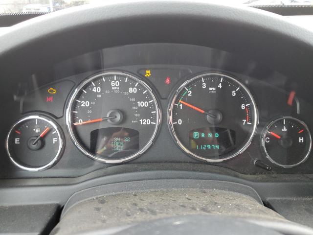 1J4PN3GK4BW581697 - 2011 JEEP LIBERTY RENEGADE SILVER photo 9