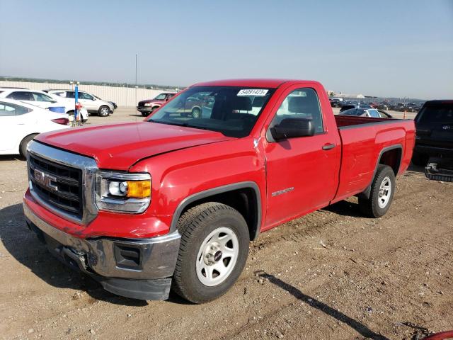 1GTN1TEH6EZ249473 - 2014 GMC SIERRA C1500 RED photo 1