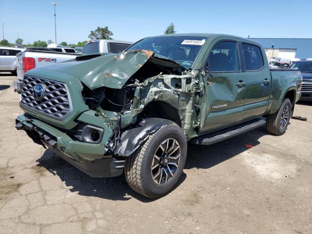 3TMDZ5BN3NM136768 - 2022 TOYOTA TACOMA DOUBLE CAB 绿色 照片 1