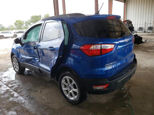 MAJ3S2GE9MC450390 - 2021 FORD ECOSPORT SE Mavi foto 2