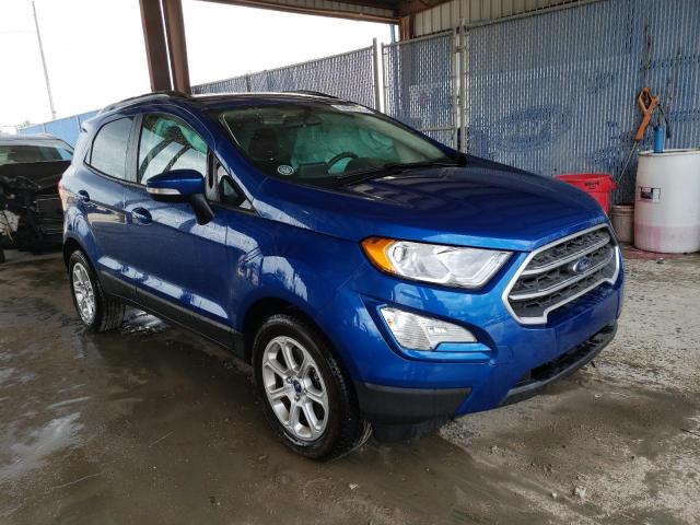 MAJ3S2GE9MC450390 - 2021 FORD ECOSPORT SE BLUE photo 4