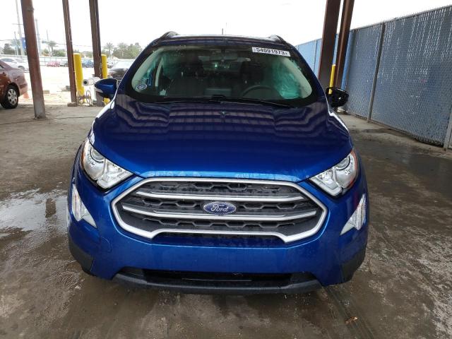 MAJ3S2GE9MC450390 - 2021 FORD ECOSPORT SE Mavi foto 5