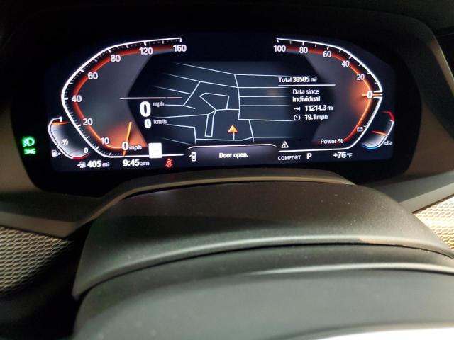 5UXCY6C02P9P03334 - 2023 BMW X6 XDRIVE40I BLUE photo 9