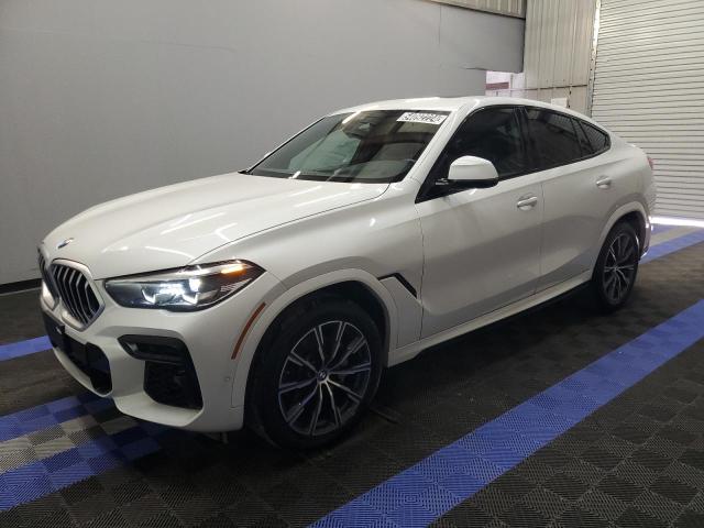 5UXCY6C07P9N55357 - 2023 BMW X6 XDRIVE40I WHITE photo 1