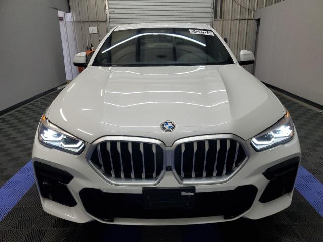5UXCY6C07P9N55357 - 2023 BMW X6 XDRIVE40I WHITE photo 5
