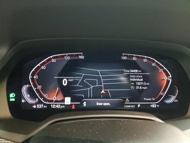 5UXCY6C07P9N55357 - 2023 BMW X6 XDRIVE40I WHITE photo 9