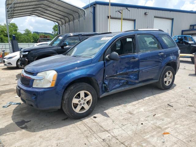 2CNDL23F586069611 - 2008 CHEVROLET EQUINOX LS BLUE photo 1